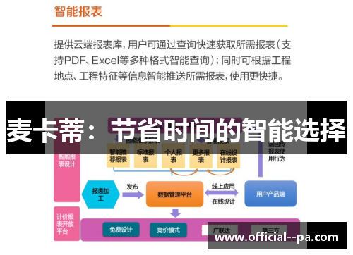 麦卡蒂：节省时间的智能选择